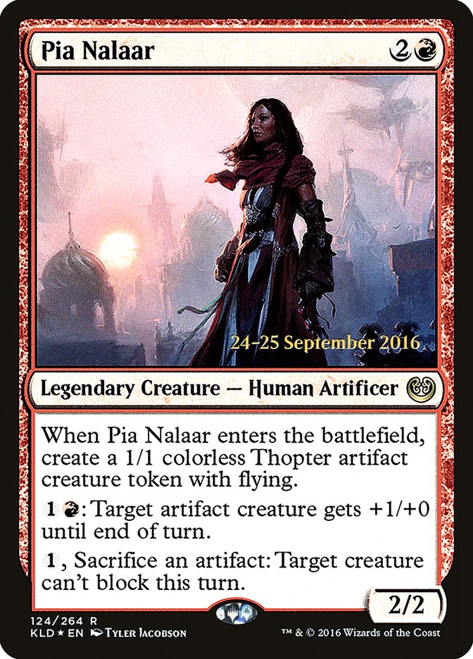 Pia Nalaar [Kaladesh Prerelease Promos] MTG Single Magic: The Gathering | Red Claw Gaming