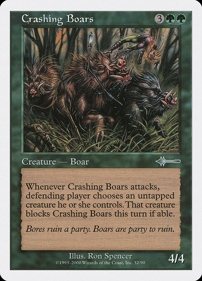 Crashing Boars [Beatdown] MTG Single Magic: The Gathering | Red Claw Gaming