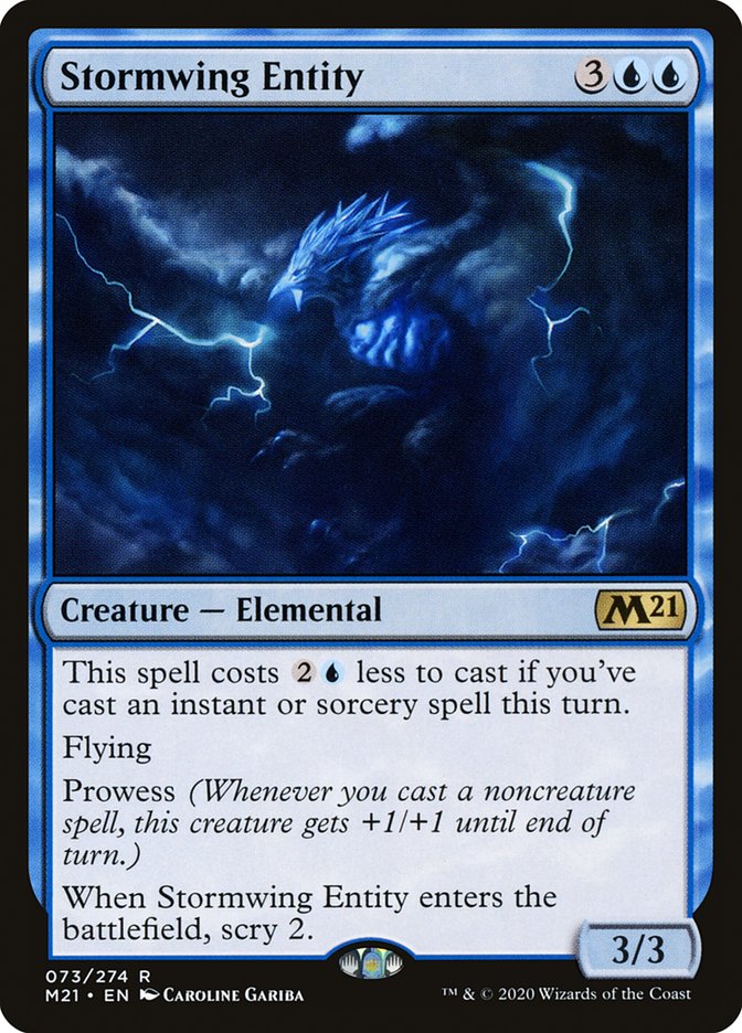 Stormwing Entity [Core Set 2021] MTG Single Magic: The Gathering | Red Claw Gaming
