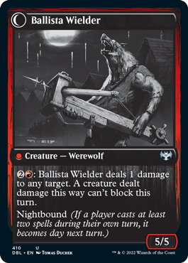 Ballista Watcher // Ballista Wielder [Innistrad: Double Feature] MTG Single Magic: The Gathering | Red Claw Gaming