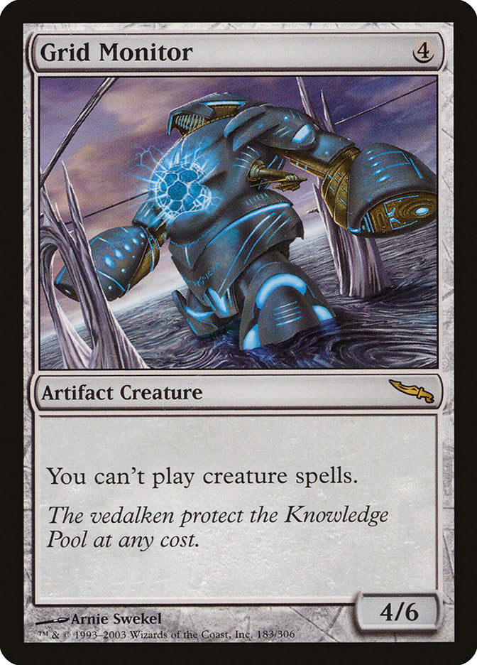Grid Monitor [Mirrodin] MTG Single Magic: The Gathering | Red Claw Gaming