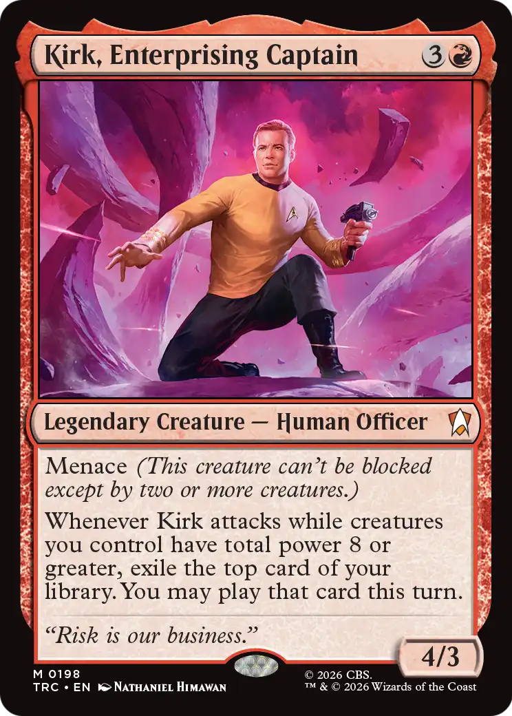 Kirk, Enterprising Captain [Star Trek Commander] | Red Claw Gaming