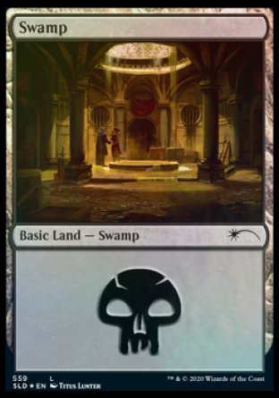 Swamp (Rogues) (559) [Secret Lair Drop Promos] MTG Single Magic: The Gathering | Red Claw Gaming