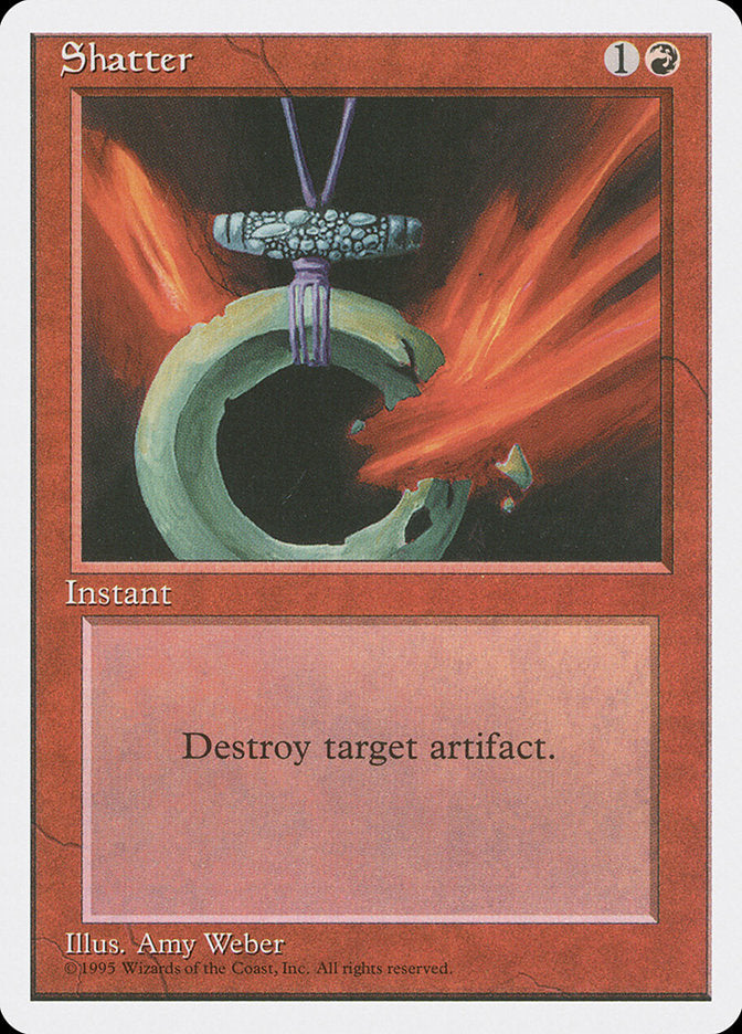 Shatter [Fourth Edition] MTG Single Magic: The Gathering | Red Claw Gaming