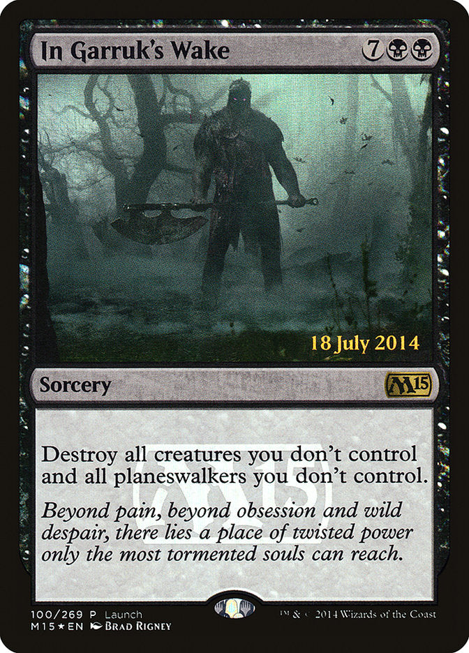 In Garruk's Wake [Magic 2015 Prerelease Promos] MTG Single Magic: The Gathering | Red Claw Gaming