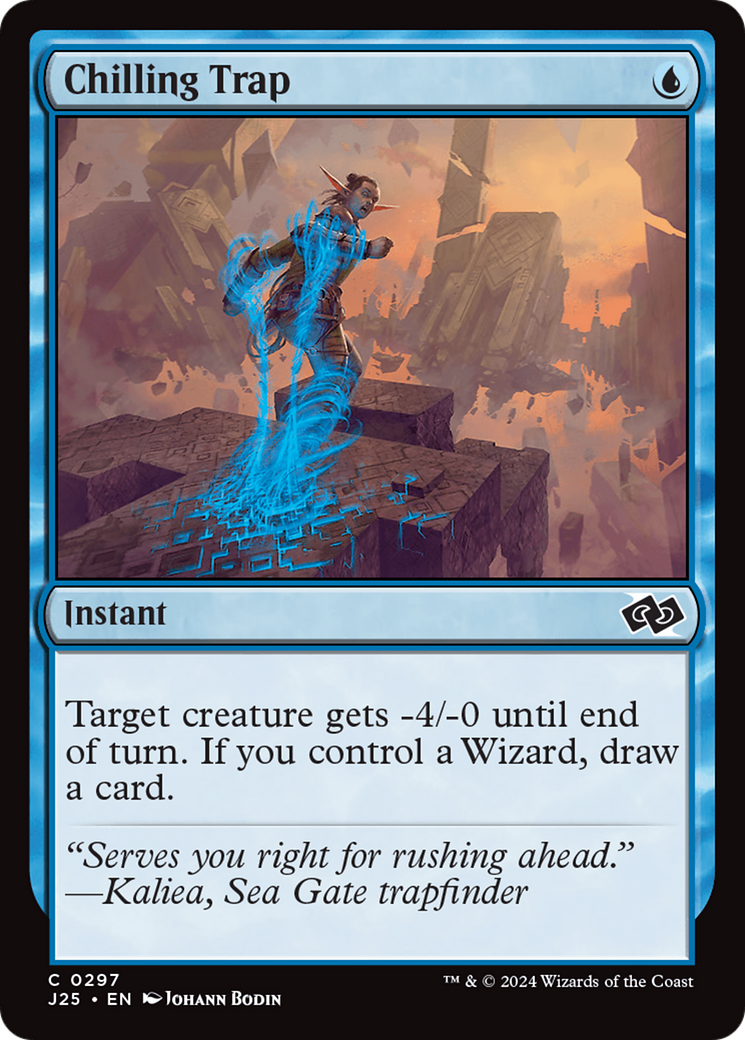 Chilling Trap [Foundations Jumpstart] MTG Single Magic: The Gathering | Red Claw Gaming