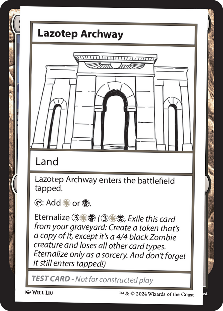 Lazotep Archway [Mystery Booster 2 Playtest Cards] MTG Single Magic: The Gathering | Red Claw Gaming