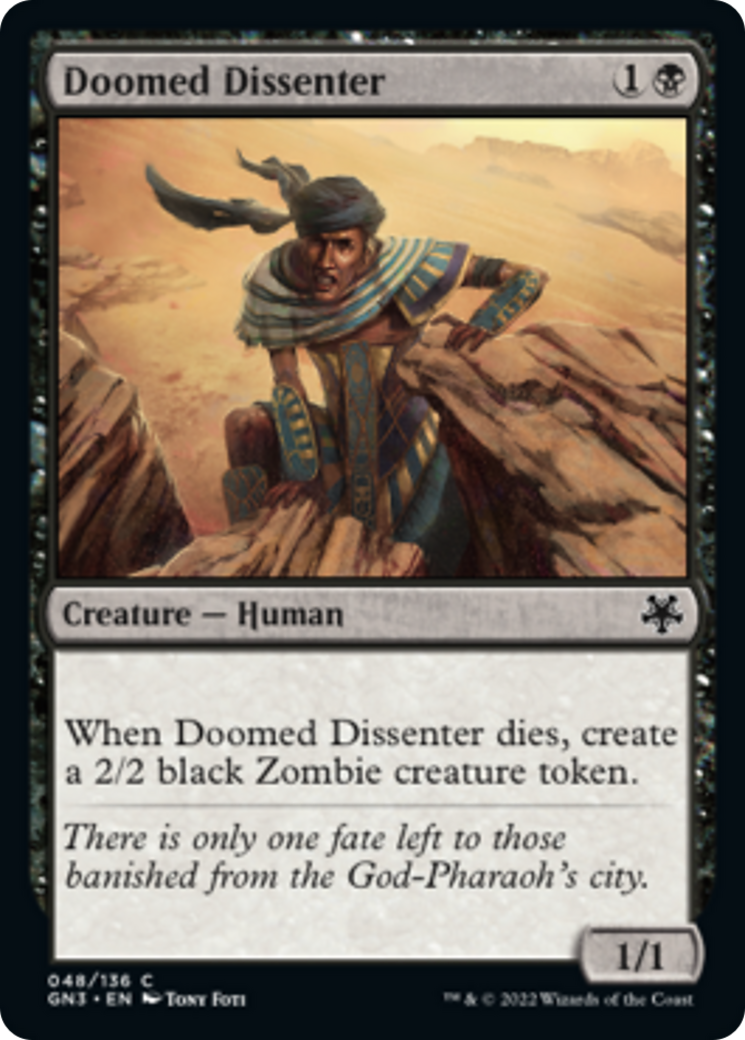 Doomed Dissenter [Game Night: Free-for-All] MTG Single Magic: The Gathering | Red Claw Gaming