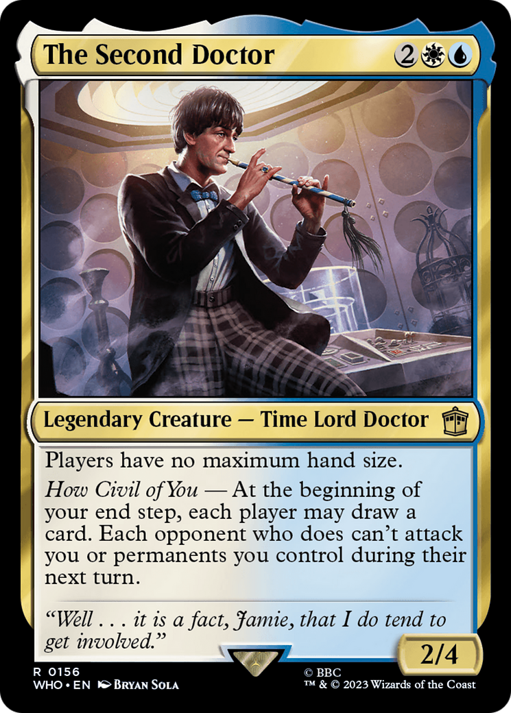The Second Doctor [Doctor Who] MTG Single Magic: The Gathering | Red Claw Gaming