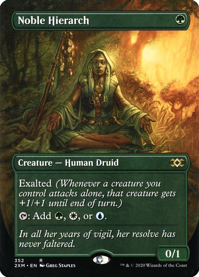 Noble Hierarch (Toppers) [Double Masters] MTG Single Magic: The Gathering | Red Claw Gaming