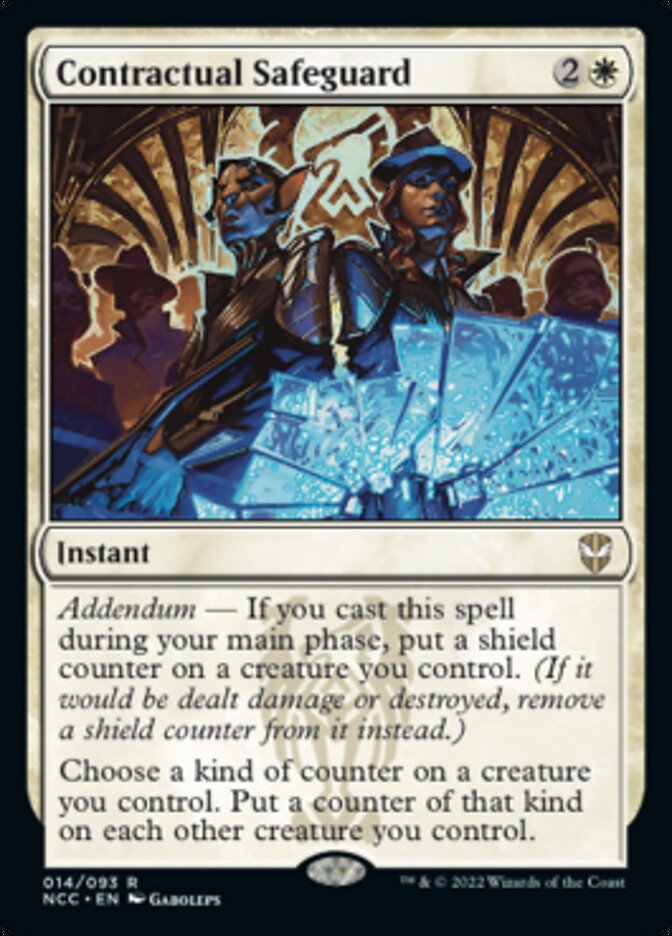 Contractual Safeguard [Streets of New Capenna Commander] MTG Single Magic: The Gathering | Red Claw Gaming
