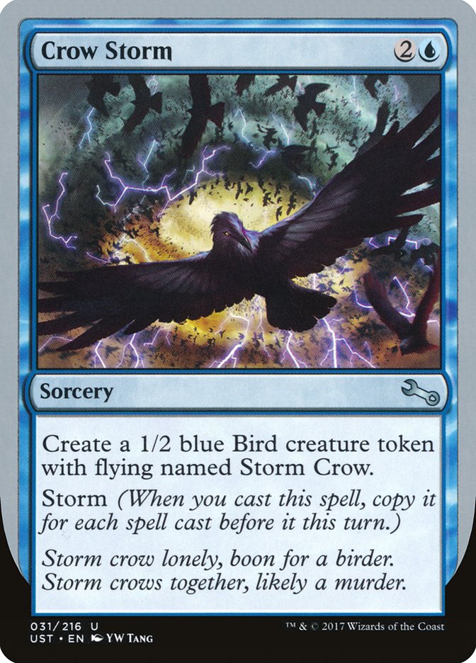 Crow Storm [Unstable] MTG Single Magic: The Gathering | Red Claw Gaming