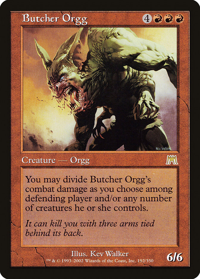 Butcher Orgg [Onslaught] MTG Single Magic: The Gathering | Red Claw Gaming