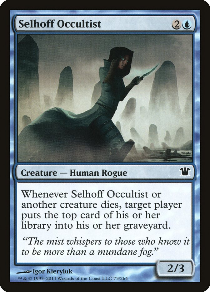 Selhoff Occultist [Innistrad] MTG Single Magic: The Gathering | Red Claw Gaming