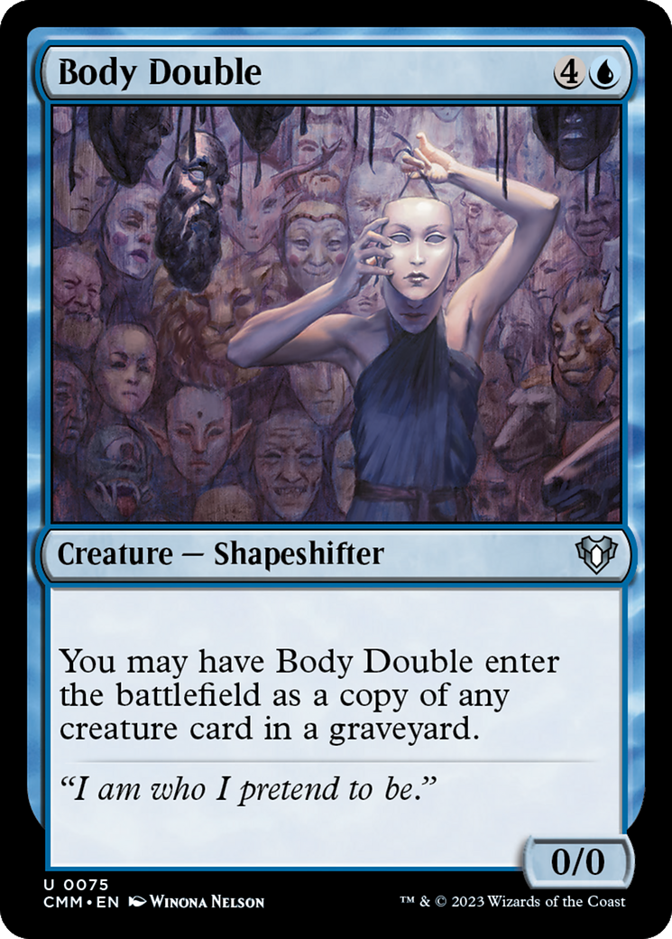 Body Double [Commander Masters] MTG Single Magic: The Gathering | Red Claw Gaming