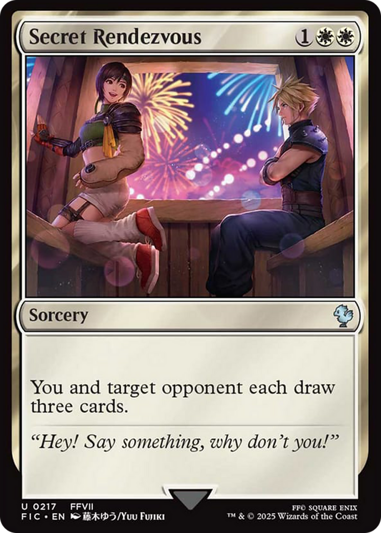 Secret Rendezvous (0217) [FINAL FANTASY Commander] MTG Single Magic: The Gathering | Red Claw Gaming
