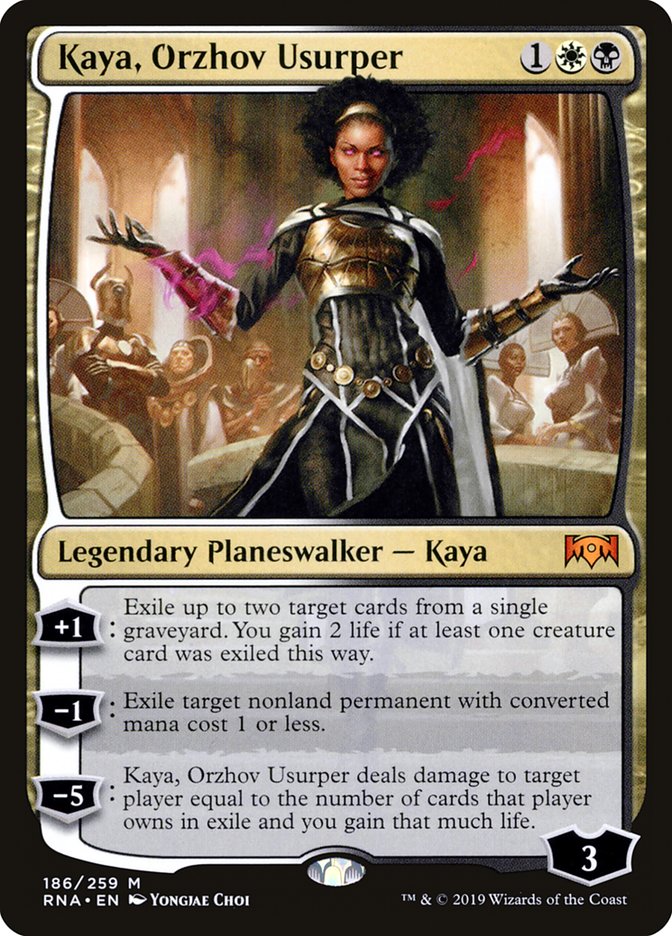 Kaya, Orzhov Usurper [Ravnica Allegiance] MTG Single Magic: The Gathering | Red Claw Gaming