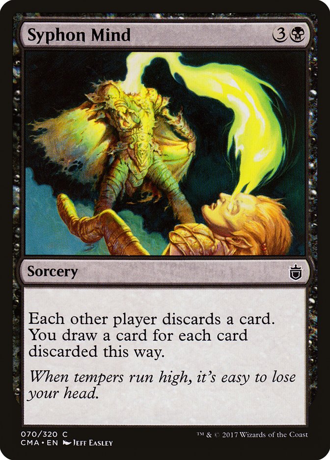 Syphon Mind [Commander Anthology] MTG Single Magic: The Gathering | Red Claw Gaming