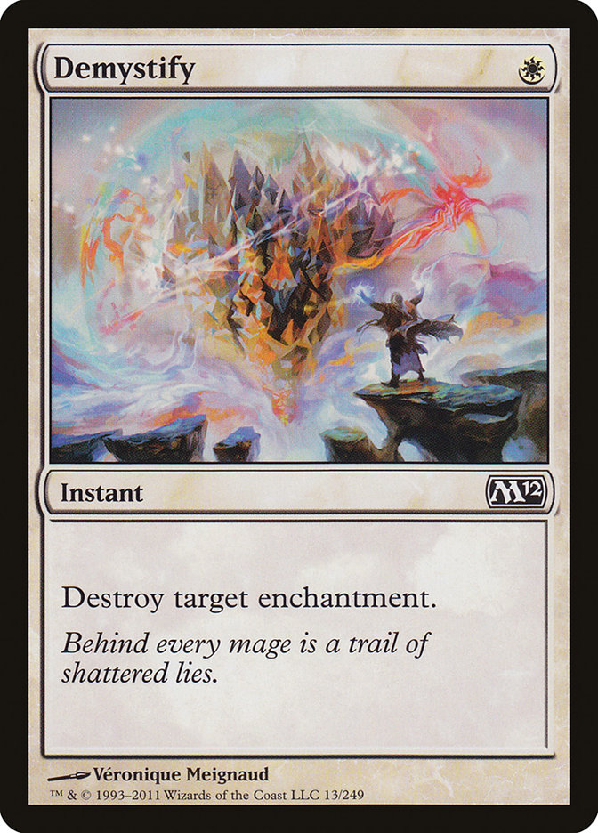 Demystify [Magic 2012] MTG Single Magic: The Gathering | Red Claw Gaming