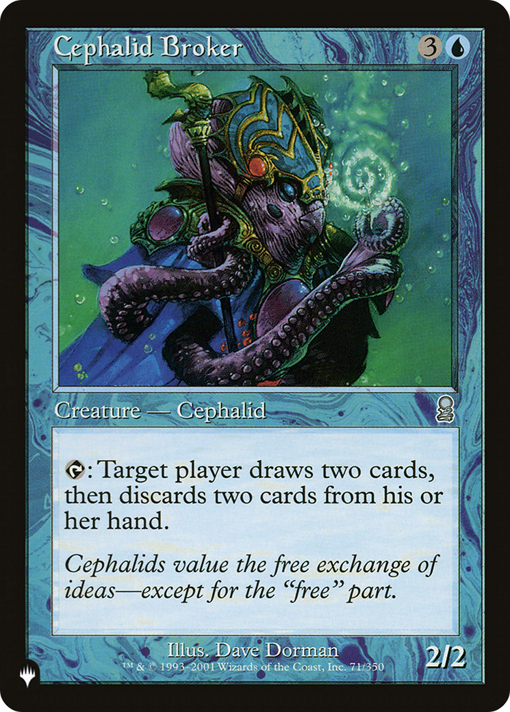 Cephalid Broker [The List] MTG Single Magic: The Gathering | Red Claw Gaming