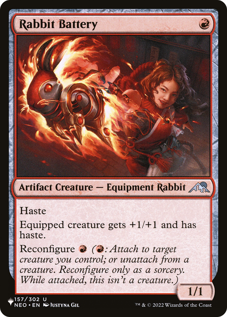 Rabbit Battery [The List] MTG Single Magic: The Gathering | Red Claw Gaming