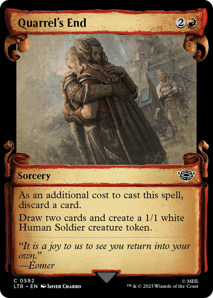 Quarrel's End [The Lord of the Rings: Tales of Middle-Earth Showcase Scrolls] MTG Single Magic: The Gathering | Red Claw Gaming