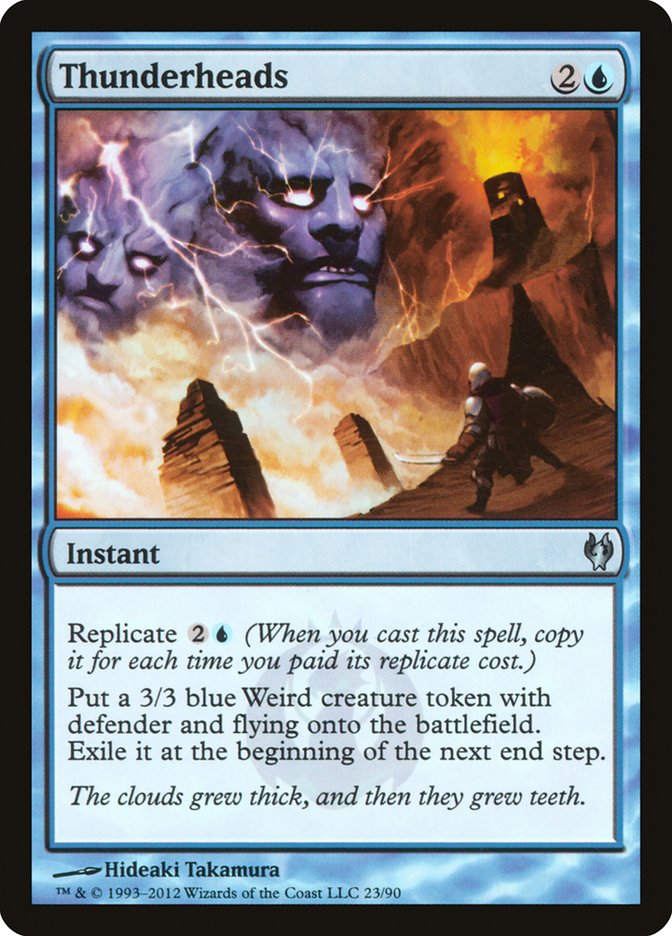 Thunderheads [Duel Decks: Izzet vs. Golgari] MTG Single Magic: The Gathering | Red Claw Gaming