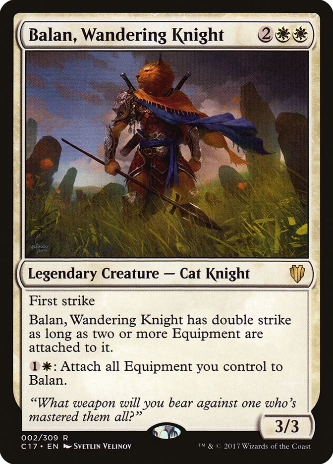 Balan, Wandering Knight [Commander 2017] MTG Single Magic: The Gathering | Red Claw Gaming