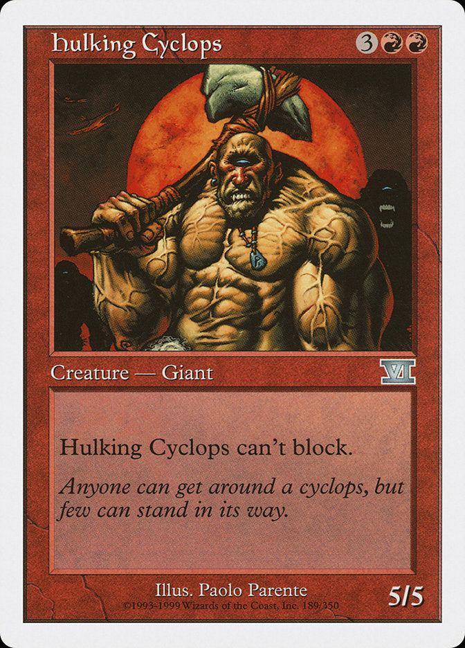 Hulking Cyclops [Classic Sixth Edition] MTG Single Magic: The Gathering | Red Claw Gaming