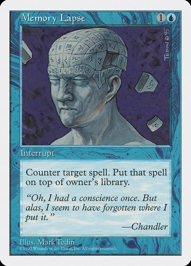 Memory Lapse [Fifth Edition] MTG Single Magic: The Gathering | Red Claw Gaming