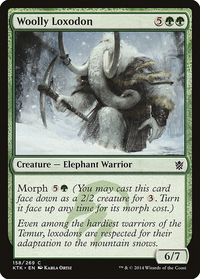 Woolly Loxodon [Khans of Tarkir] MTG Single Magic: The Gathering | Red Claw Gaming