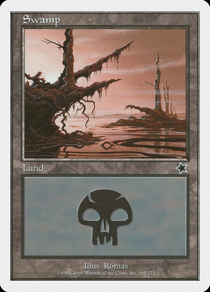 Swamp (165) [Starter 1999] MTG Single Magic: The Gathering | Red Claw Gaming