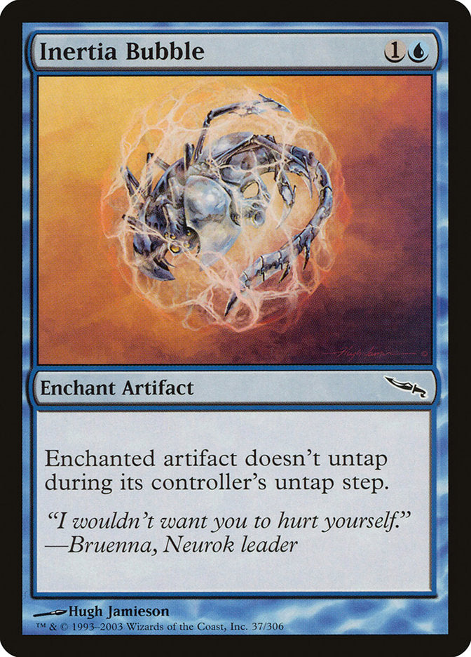 Inertia Bubble [Mirrodin] MTG Single Magic: The Gathering | Red Claw Gaming