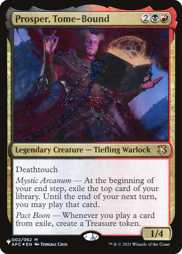 Prosper, Tome-Bound [The List] MTG Single Magic: The Gathering | Red Claw Gaming