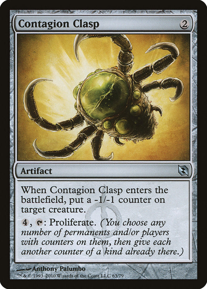 Contagion Clasp [Duel Decks: Elspeth vs. Tezzeret] MTG Single Magic: The Gathering | Red Claw Gaming