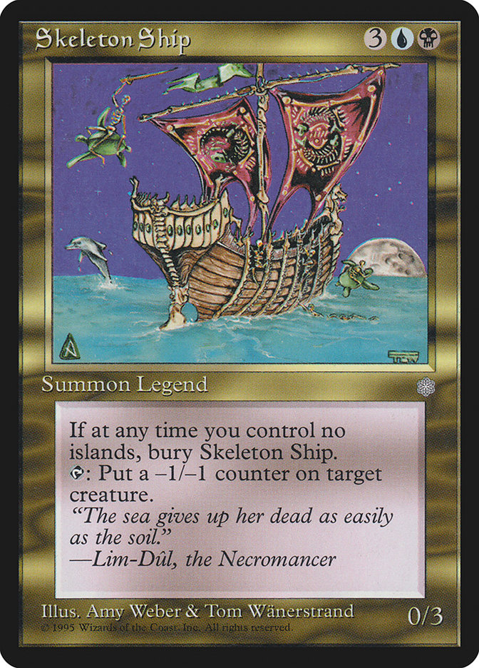 Skeleton Ship [Ice Age] MTG Single Magic: The Gathering | Red Claw Gaming