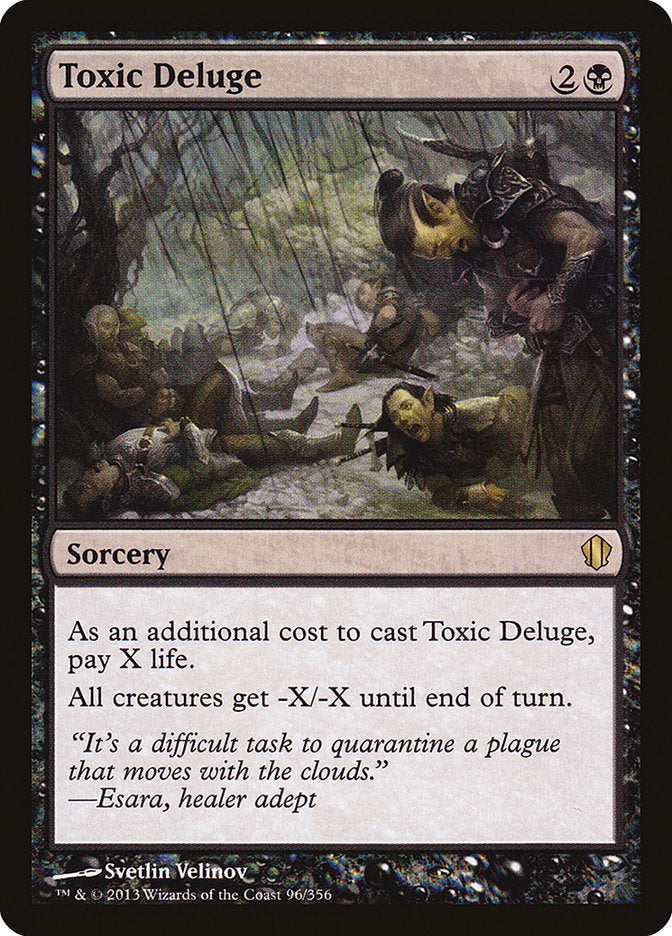 Toxic Deluge [Commander 2013] MTG Single Magic: The Gathering | Red Claw Gaming