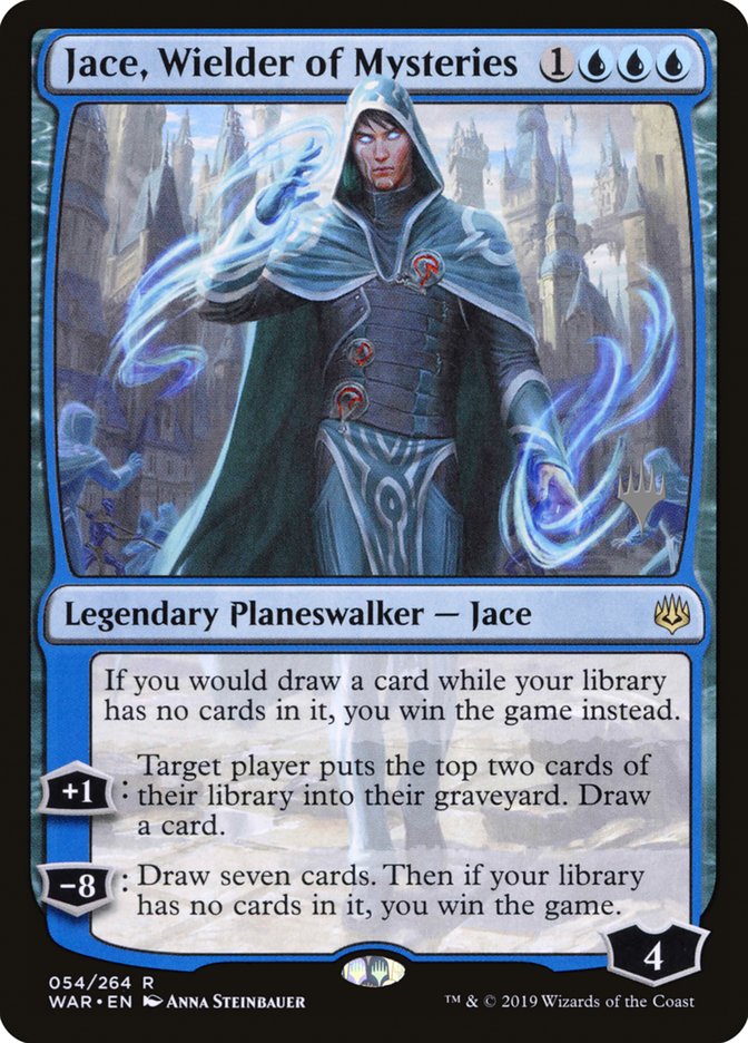 Jace, Wielder of Mysteries (Promo Pack) [War of the Spark Promos] MTG Single Magic: The Gathering | Red Claw Gaming