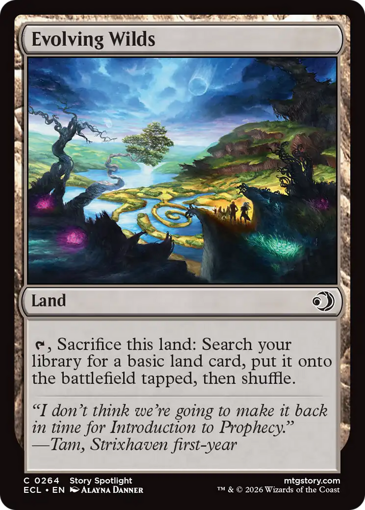 Evolving Wilds [Lorwyn Eclipsed] MTG Single Magic: The Gathering | Red Claw Gaming