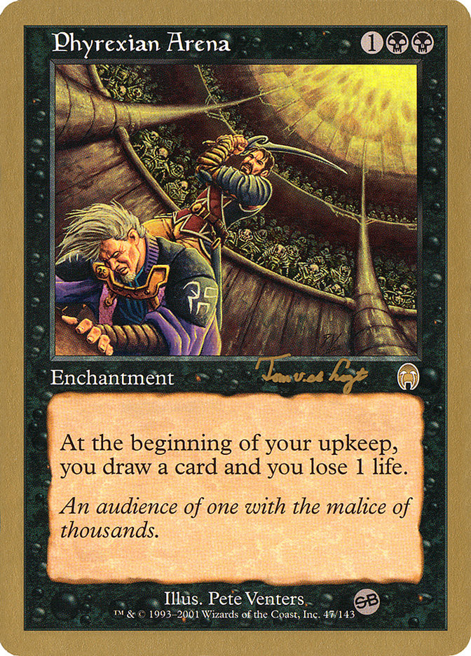 Phyrexian Arena (Tom van de Logt) (SB) [World Championship Decks 2001] MTG Single Magic: The Gathering | Red Claw Gaming