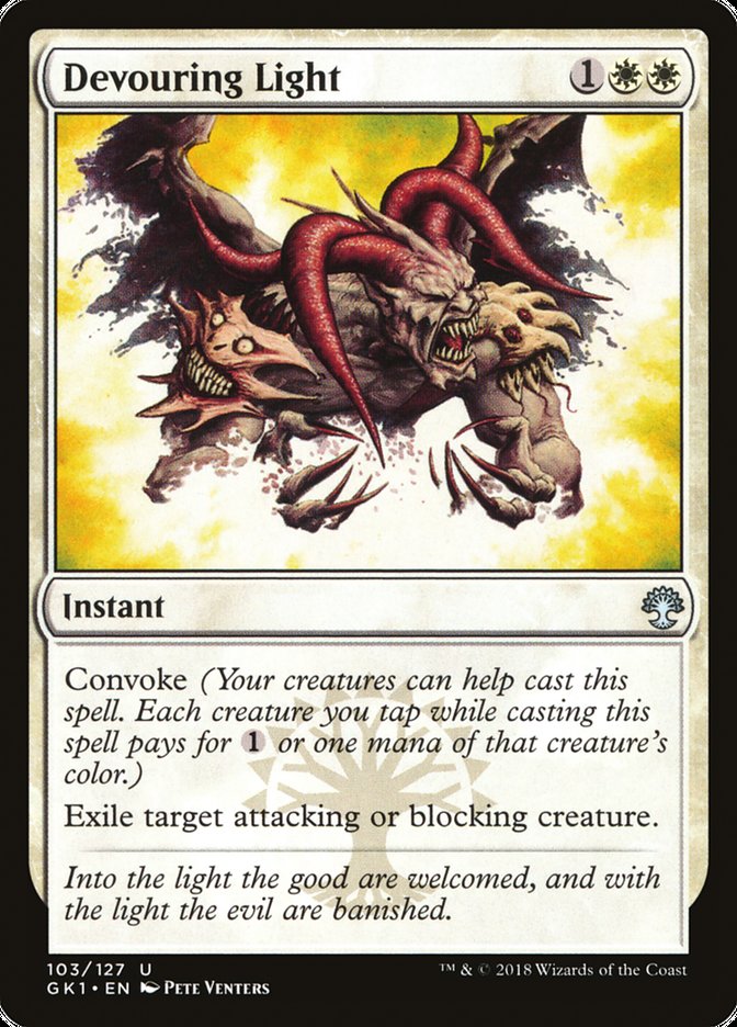 Devouring Light [Guilds of Ravnica Guild Kit] MTG Single Magic: The Gathering | Red Claw Gaming