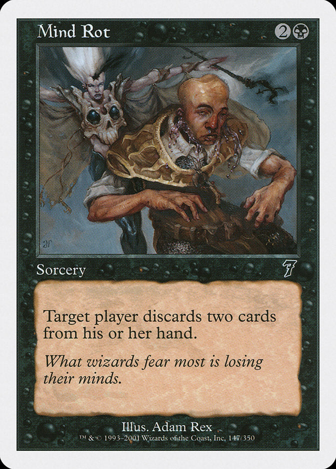 Mind Rot [Seventh Edition] MTG Single Magic: The Gathering | Red Claw Gaming