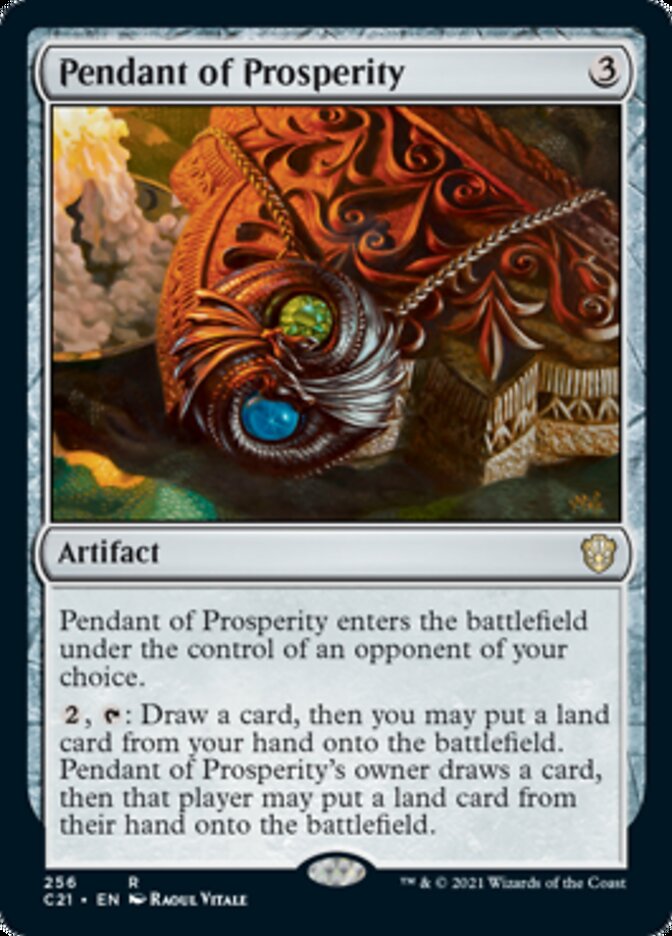 Pendant of Prosperity [Commander 2021] MTG Single Magic: The Gathering | Red Claw Gaming
