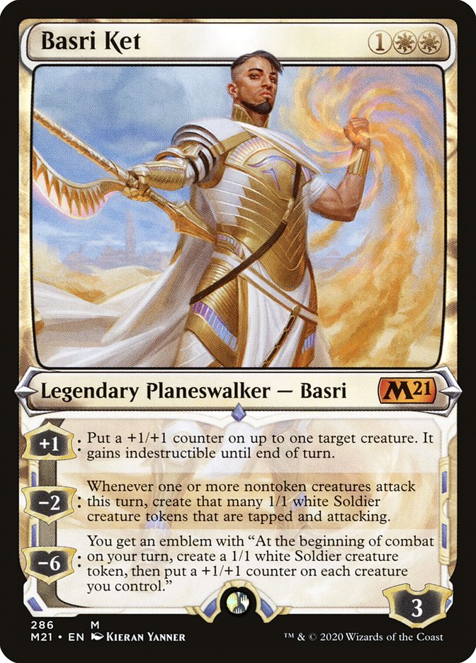 Basri Ket (Showcase) [Core Set 2021] MTG Single Magic: The Gathering | Red Claw Gaming