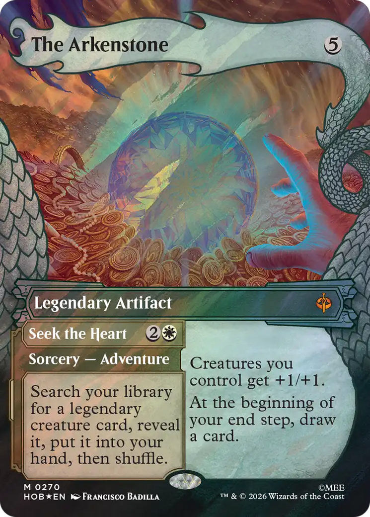 The Arkenstone (Showcase) (Surge Foil) [The Hobbit] MTG Single Magic: The Gathering | Red Claw Gaming