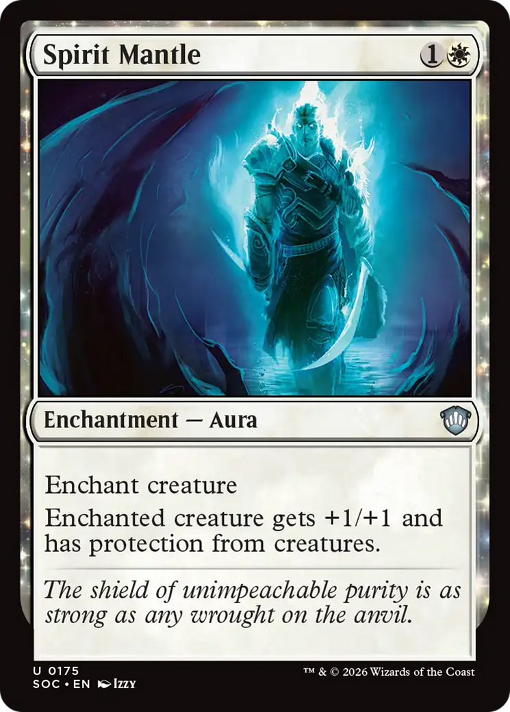 Spirit Mantle [Secrets of Strixhaven Commander] MTG Single Magic: The Gathering | Red Claw Gaming