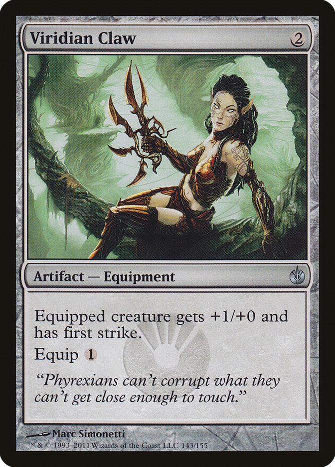 Viridian Claw [Mirrodin Besieged] MTG Single Magic: The Gathering | Red Claw Gaming