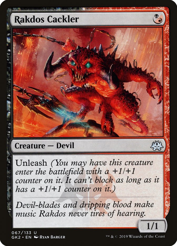 Rakdos Cackler [Ravnica Allegiance Guild Kit] MTG Single Magic: The Gathering | Red Claw Gaming