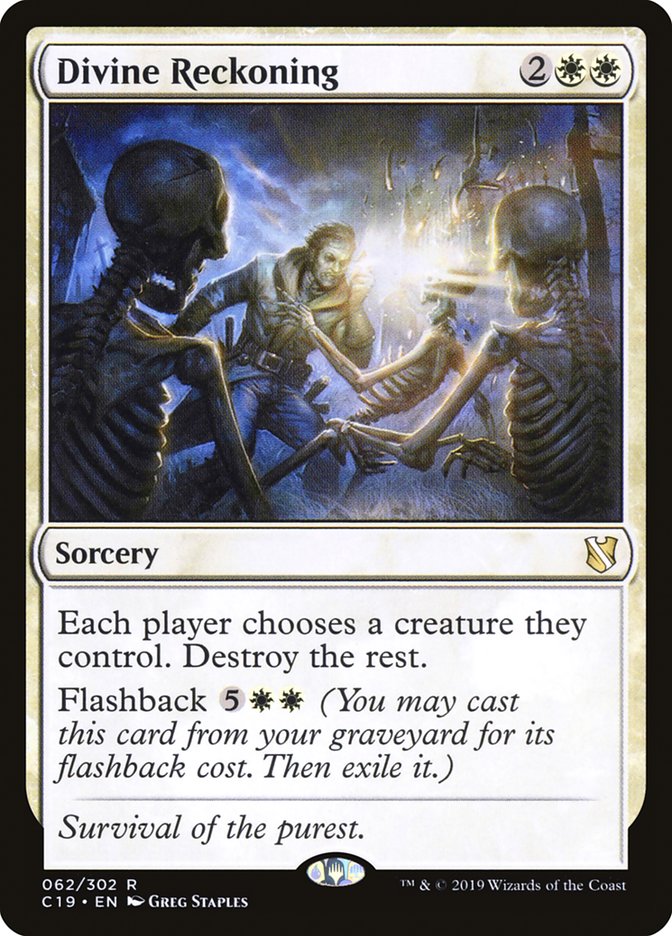 Divine Reckoning [Commander 2019] MTG Single Magic: The Gathering | Red Claw Gaming