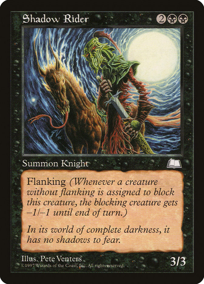Shadow Rider [Weatherlight] MTG Single Magic: The Gathering | Red Claw Gaming